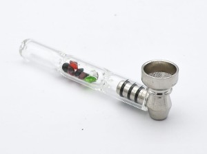 Szklana lufka z diamencikami