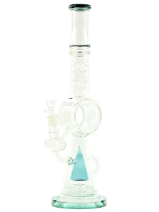 Bongo szklane Morskie 12-Arm Triangle Spinkler 46cm