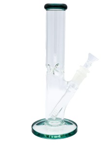 Szklane bongo Straight 25cm