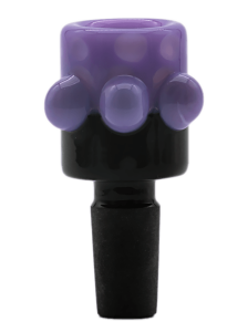 Fioletowy Cybuch do bonga Bubble 14.4mm