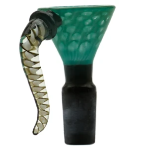 Zielony Cybuch do bonga z uchwytem 14.4mm