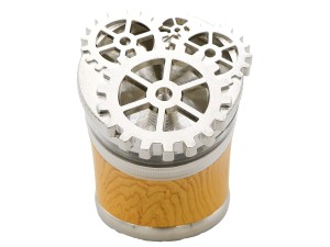 Solidny metalowy młynek do suszu Metal Gear 63mm