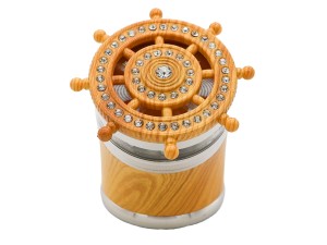 Solidny metalowy młynek do suszu Pirate 63mm