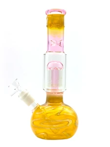 Bongo z dyzuforem Różowe Marble 8-arm Tree Percolator 28cm