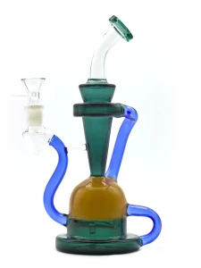 Unikatowe bongo Aqua Aladdin lamp 25cm