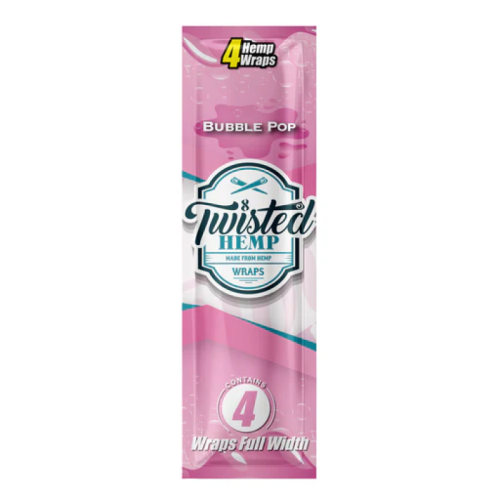 Twisted Hemp Wraps - Bubble Pop