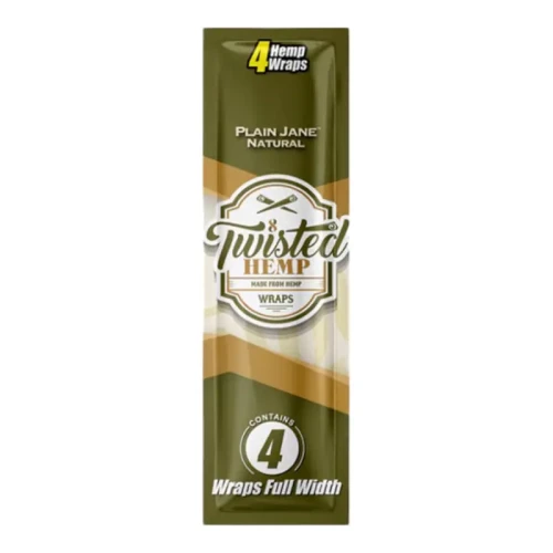 Twisted Hemp Wraps - Plain Jain Natural